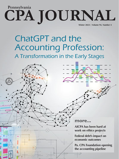 Spring 2024 CPA Journal Cover