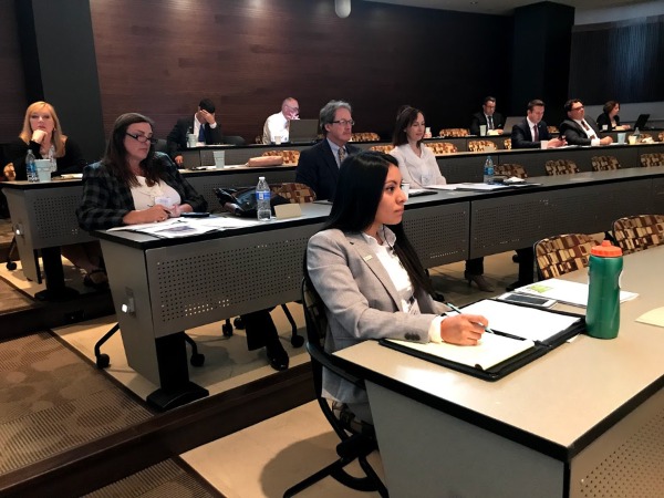 Day on the Hill attendees sitting at tables