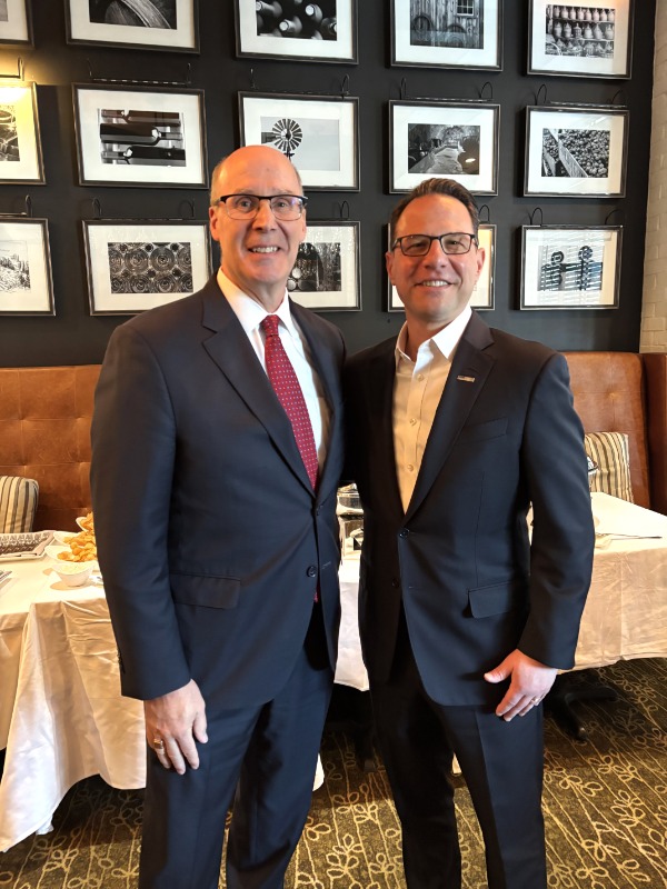 Peter Calcara and Gov. Shapiro