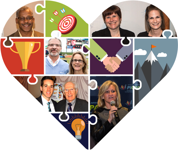 heart-shaped puzzle of CPAs