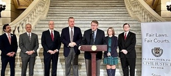 PIPCA's Calcara (3rd from left) with PCCJR