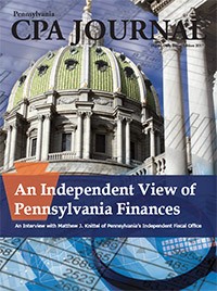 Cover of Pennsylvania CPA Journal digital edition