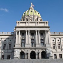 Pennsylvania Capitol in Harrisburg 