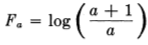 Formula for Benford curve