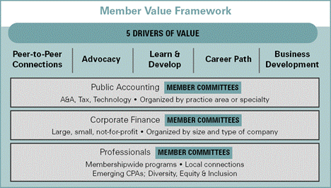 PICPA Member Value Framework: 5 drivers of value explained