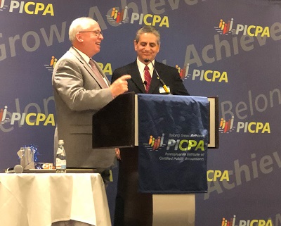 Steve Christian hands over PICPA presidency to Martin Levin