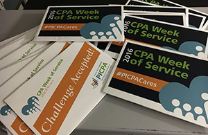 2016 Week of Service materials