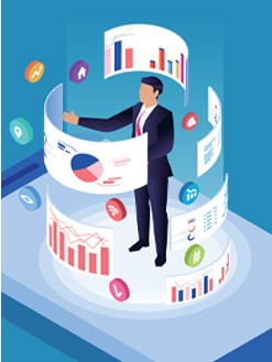 Illustration of CPA inside a cylinder of data and graphs