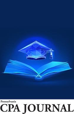 Graduation cap floating above a book