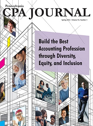 Cover of recent Pennsylvania CPA Journal