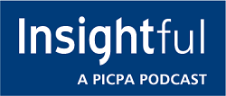 Logo for "Insightful," a PICPA podcast