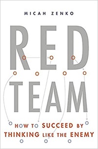Book cover image of Micah Zenko's Red Team 
