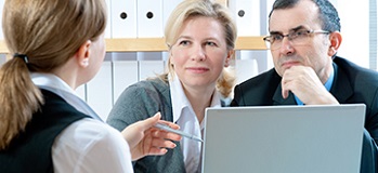 CPA discussing voluntary disclosure with client