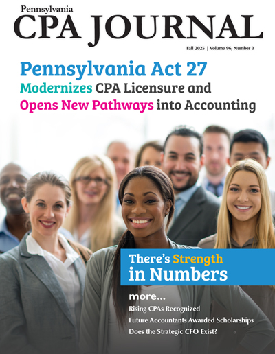 CPA Journal Fall 2025 Cover