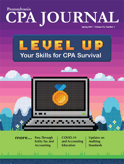 Spring 2021 Pennsylvania CPA Journal cover